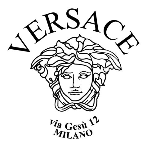 versace head logo